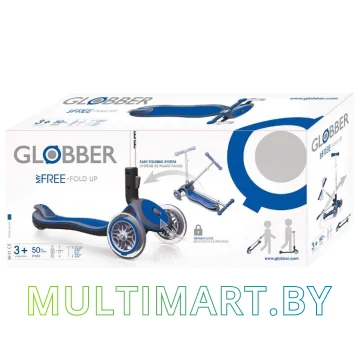 Самокат Globber Elite S (синий) картинка 6